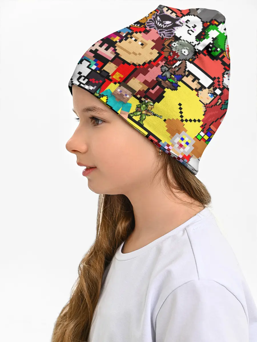 Детская шапка / Pixel