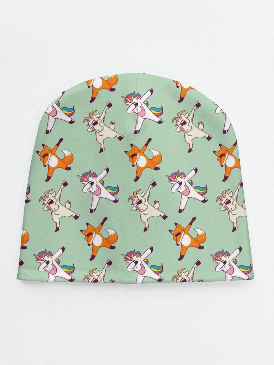 Детская шапка / Dabbing Animals
