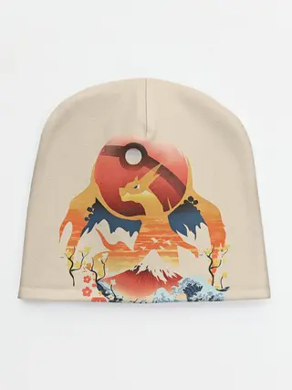 Детская шапка / Чаризард и покебол