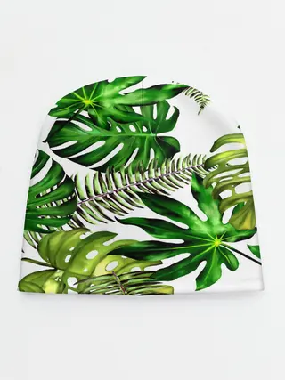Детская шапка / ГАВАЙСКИЕ ЛИСТЬЯ