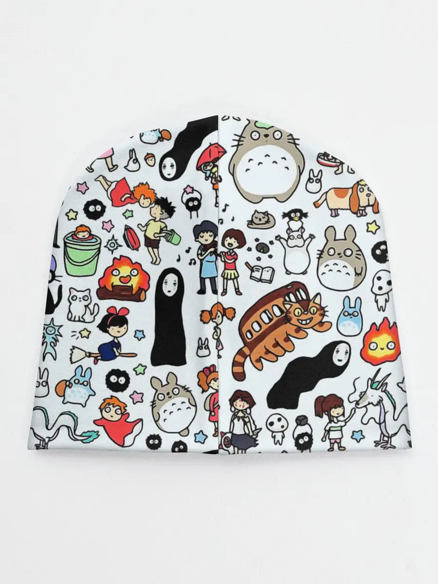 Детская шапка / Персонажи Миядзаки паттерн