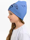 Детская шапка / Скрипичный ключ и крылья ноты