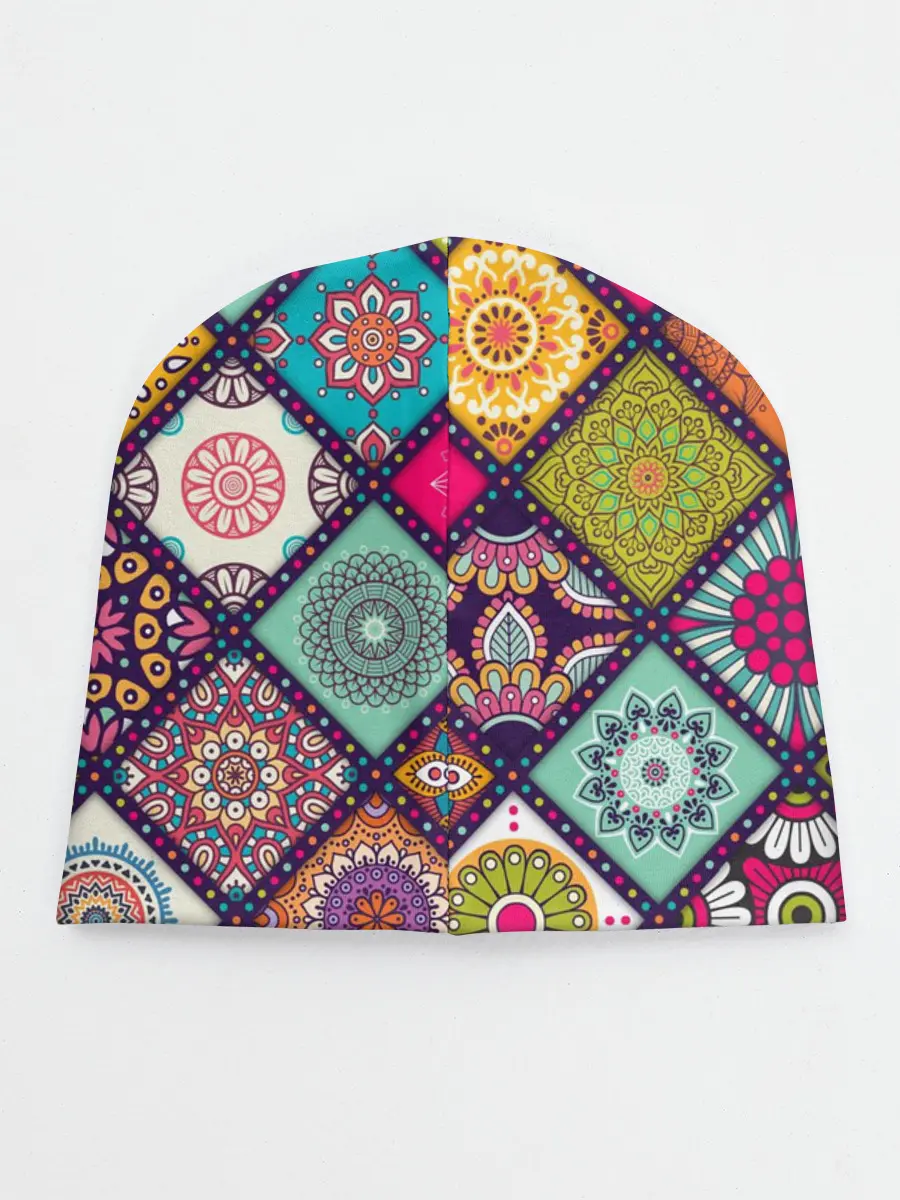 Детская шапка / Узоры мандалы