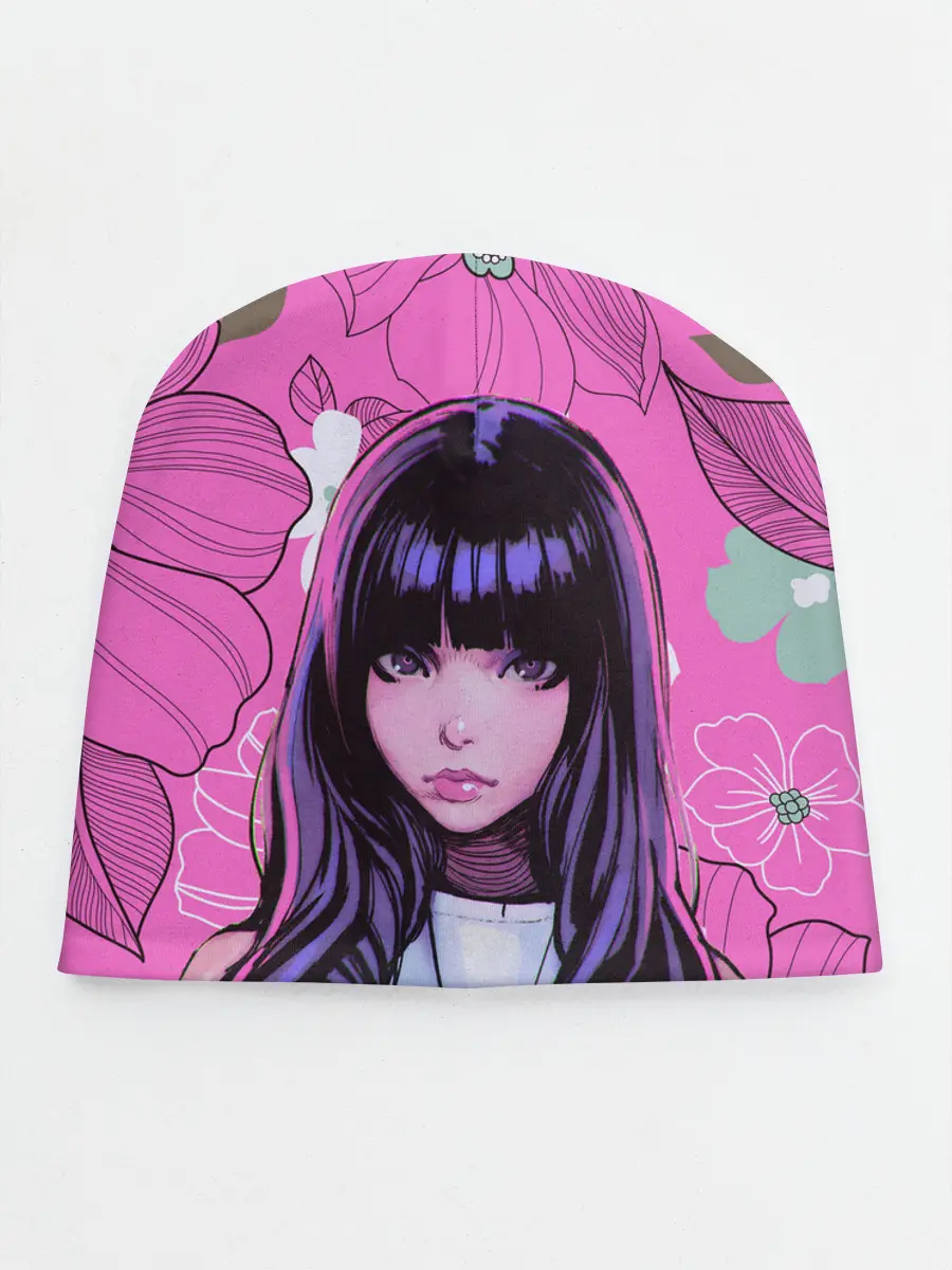 Детская шапка / Аниме Цветочная Тян