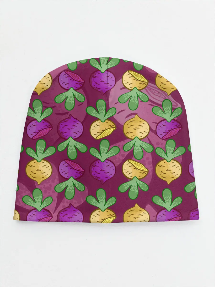 Детская шапка / Репа и Свекла