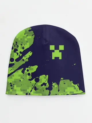Детская шапка / MINECRAFT / МАЙНКРАФТ