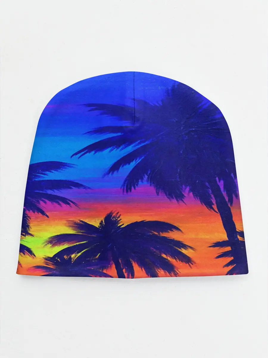Детская шапка / ТРОПИКИ НЕОН