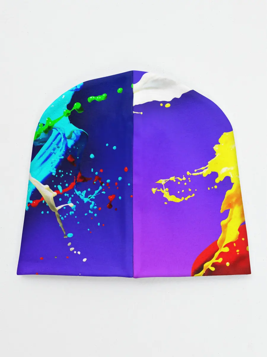 Детская шапка / НЕОНОВЫЙ КРАСКИ