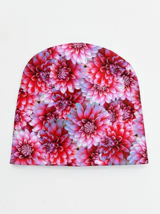 Детская шапка / Георгины