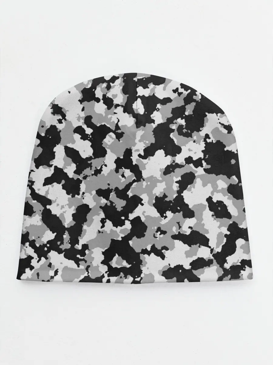 Детская шапка / Камуфляж | ЧБС