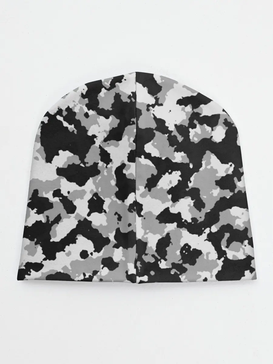 Детская шапка / Камуфляж | ЧБС