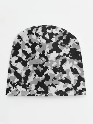 Детская шапка / Камуфляж | ЧБС