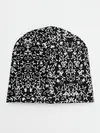 Детская шапка / Узоры Черно-белые