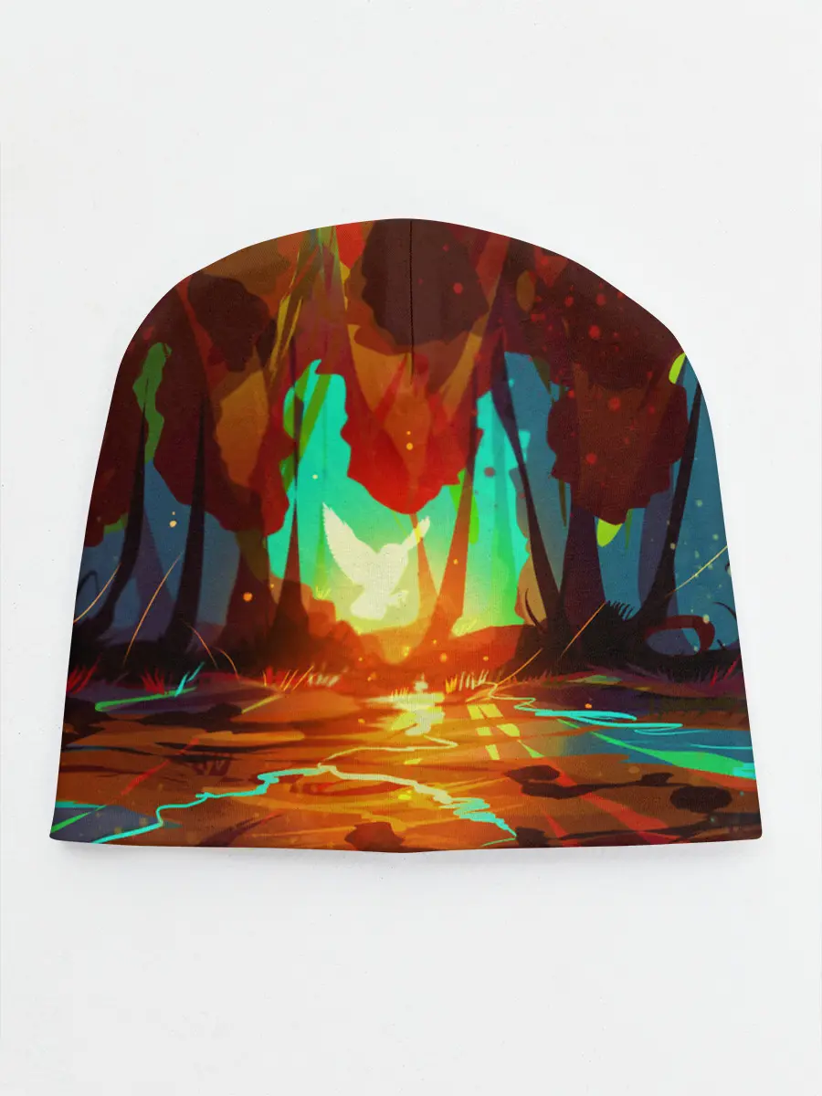 Детская шапка / Птица света в волшебном лесу