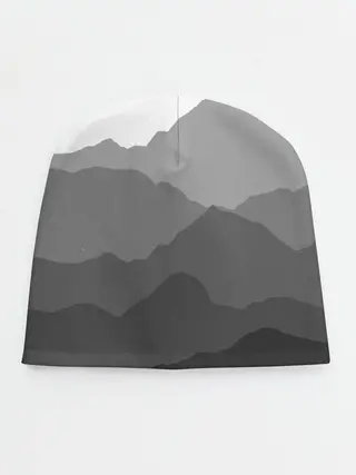 Детская шапка / горы