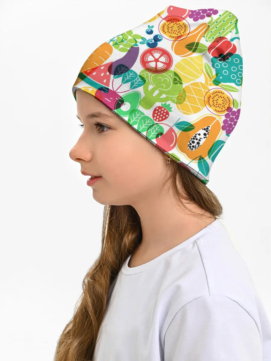 Детская шапка / овощи