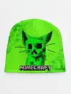 Детская шапка / MINECRAFT CREEPER CAT