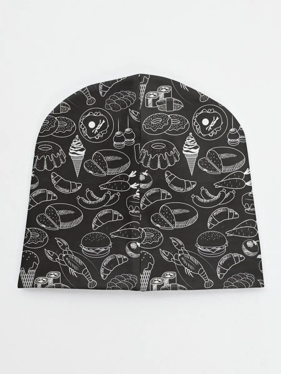 Детская шапка / еда