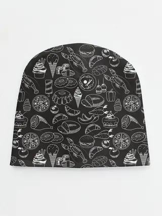 Детская шапка / еда