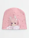 Детская шапка / Catgirl pink