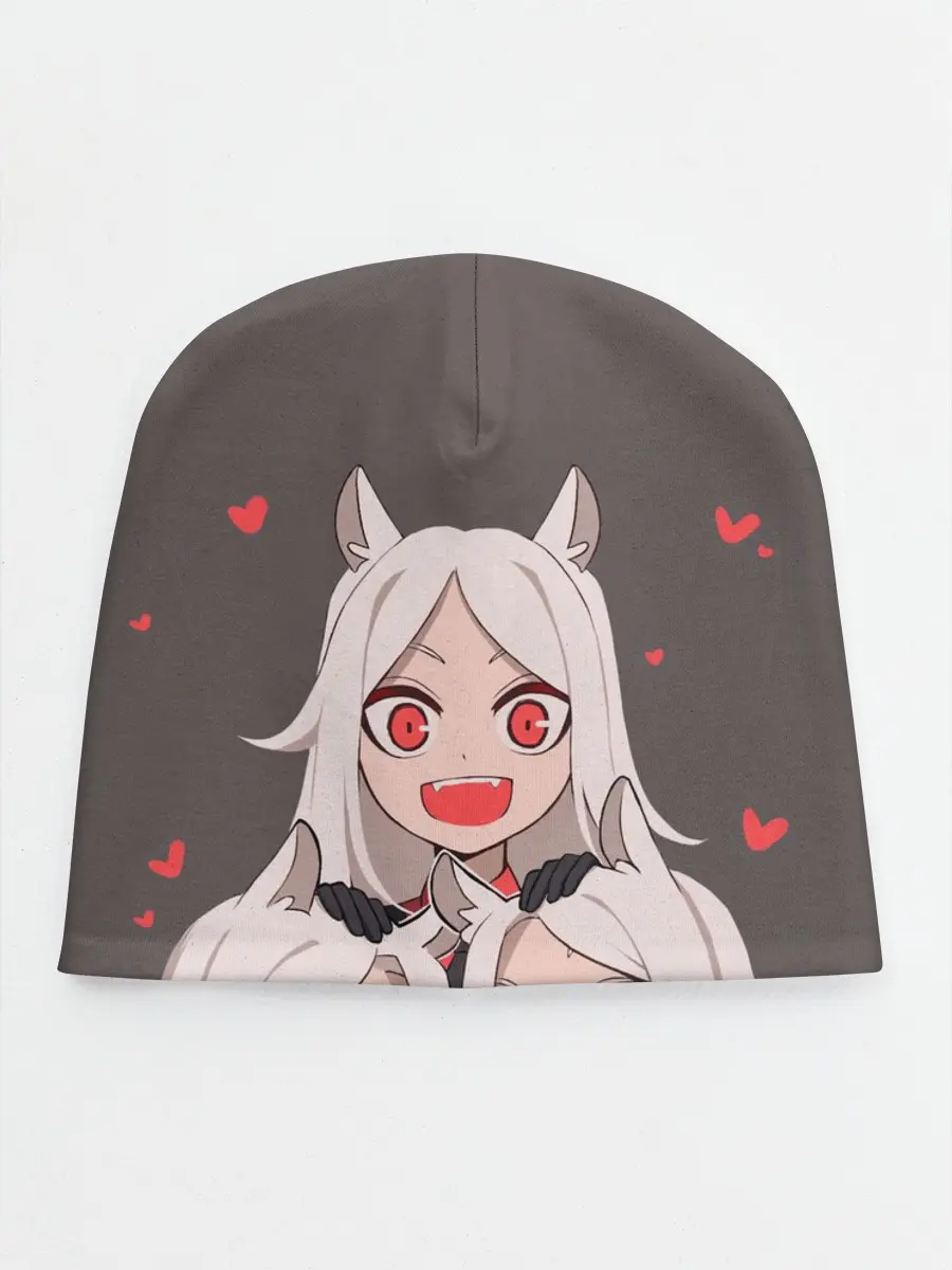 Детская шапка / Cerberus с сердечками Helltaker