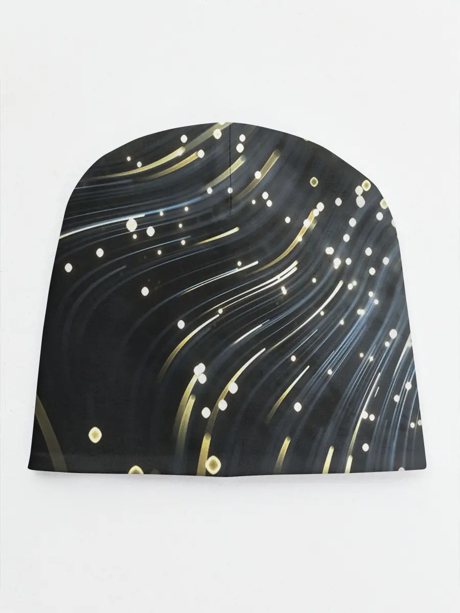 Детская шапка / Абстракция искры полосы боке