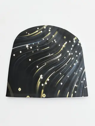 Детская шапка / Абстракция искры полосы боке