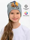 Детская шапка / Космический велосипедист