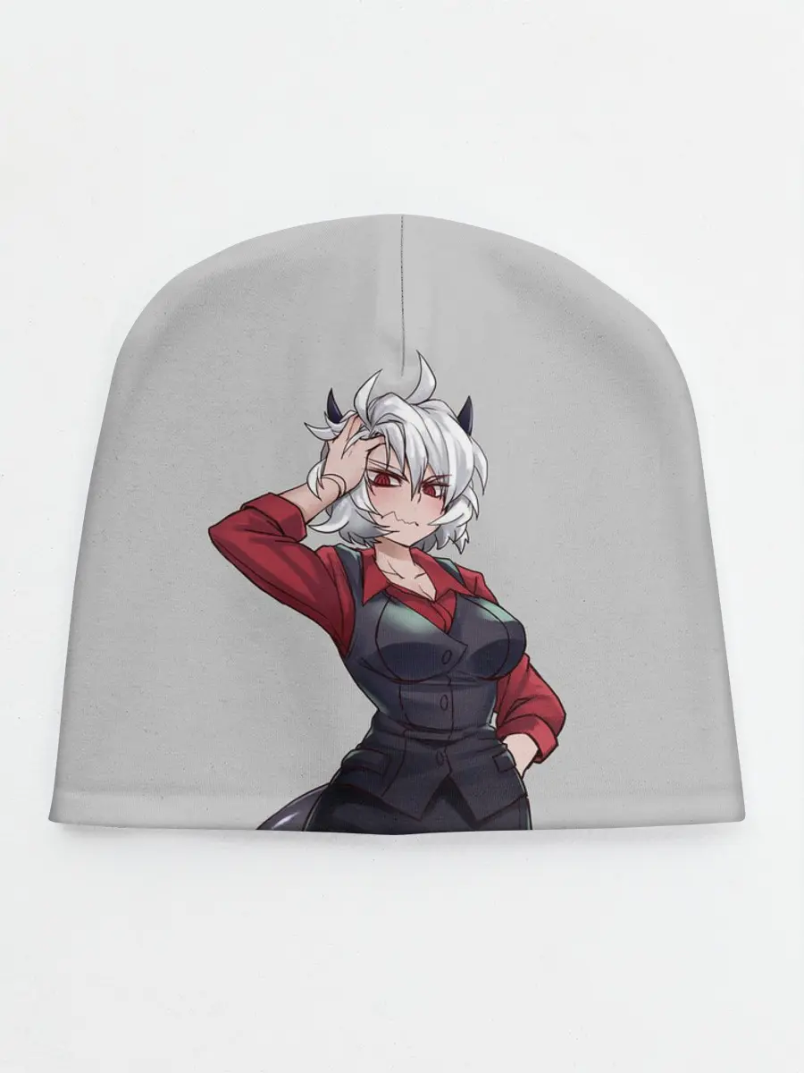 Детская шапка / Malina рука на голове Helltaker