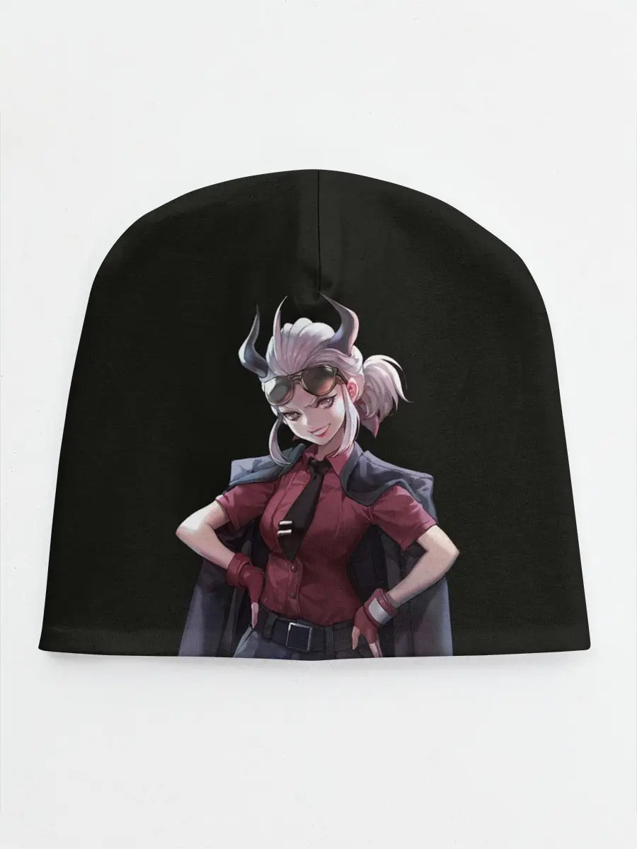 Детская шапка / Героиня Helltaker стоит