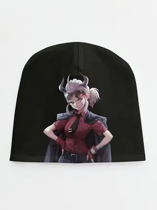 Детская шапка / Героиня Helltaker стоит