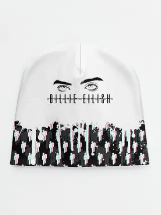 Детская шапка / BILLIE EILISH GLITCH
