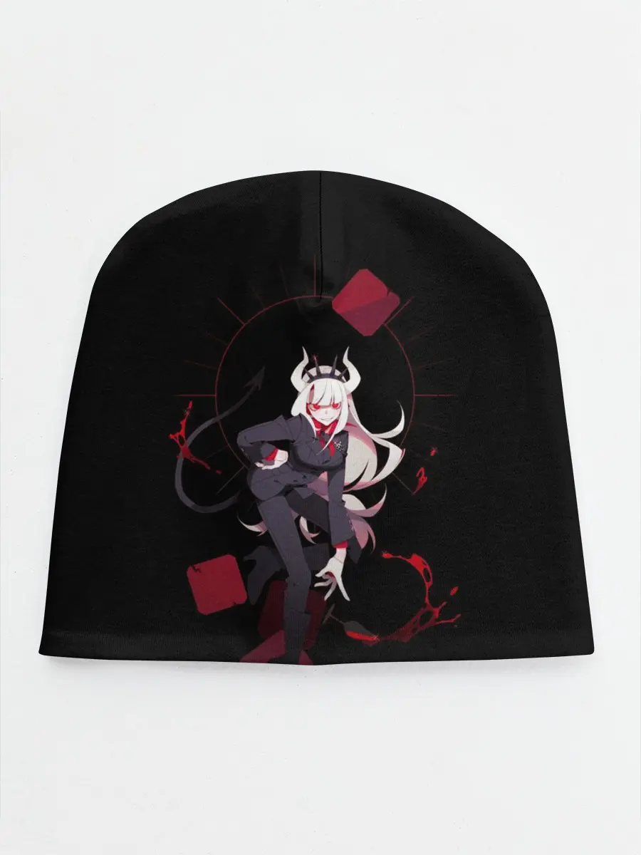 Детская шапка / Lucifer стоит злодейка Helltaker