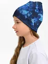 Детская шапка / Blue Abstraction