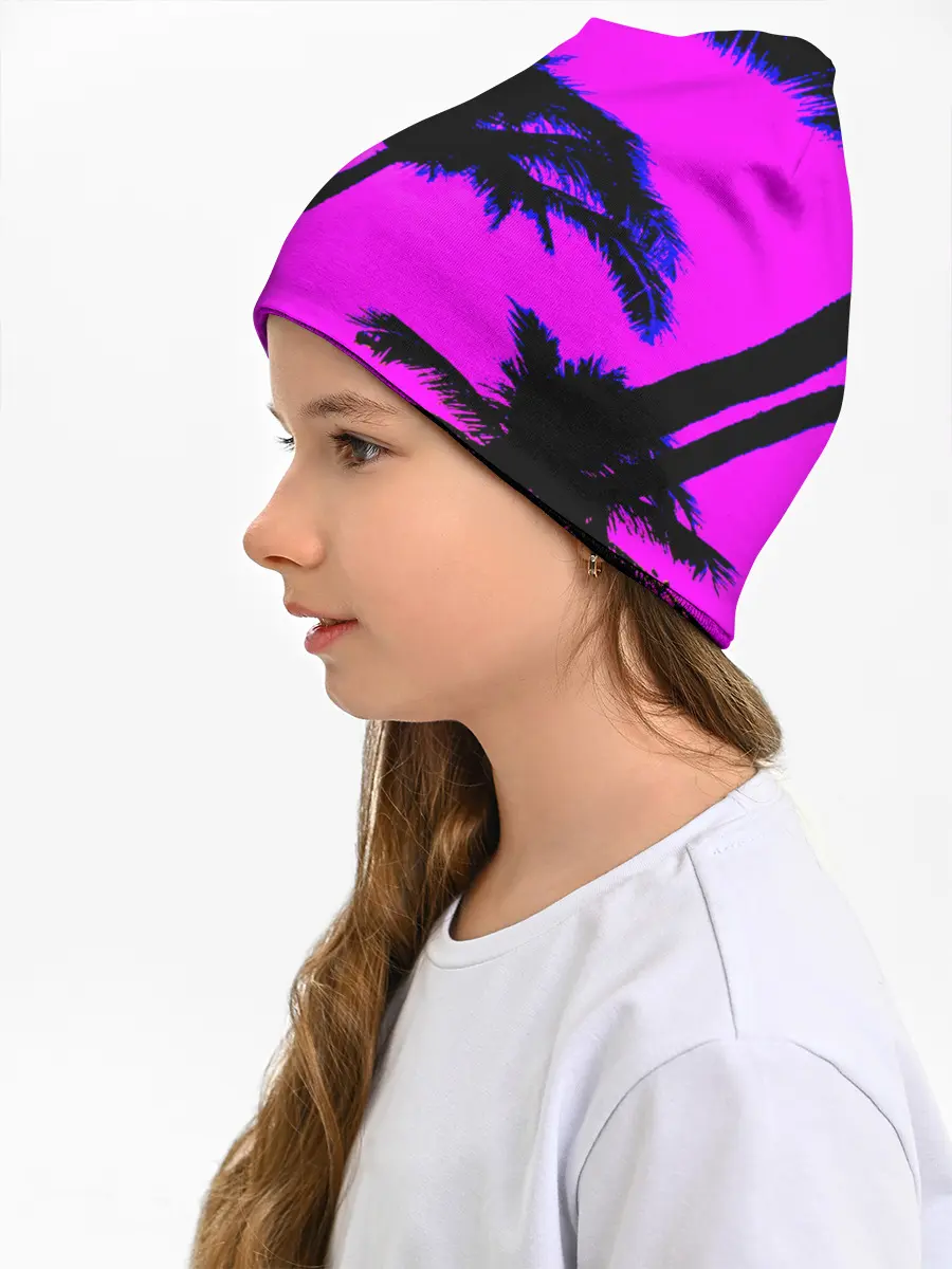 Детская шапка / НЕОНОВЫЙ ЗАКАТ