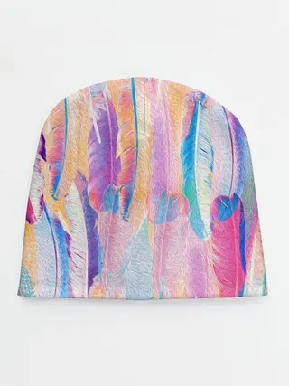 Детская шапка / ПЕРЬЯ