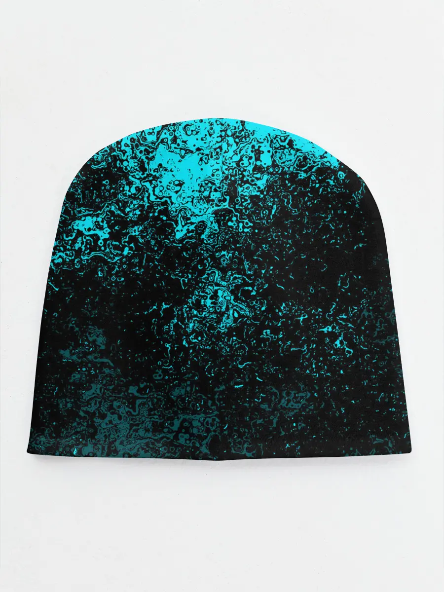 Детская шапка / БРЫЗГИ-КРАСОК НЕОН