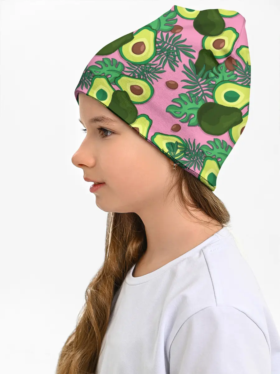 Детская шапка / avocado