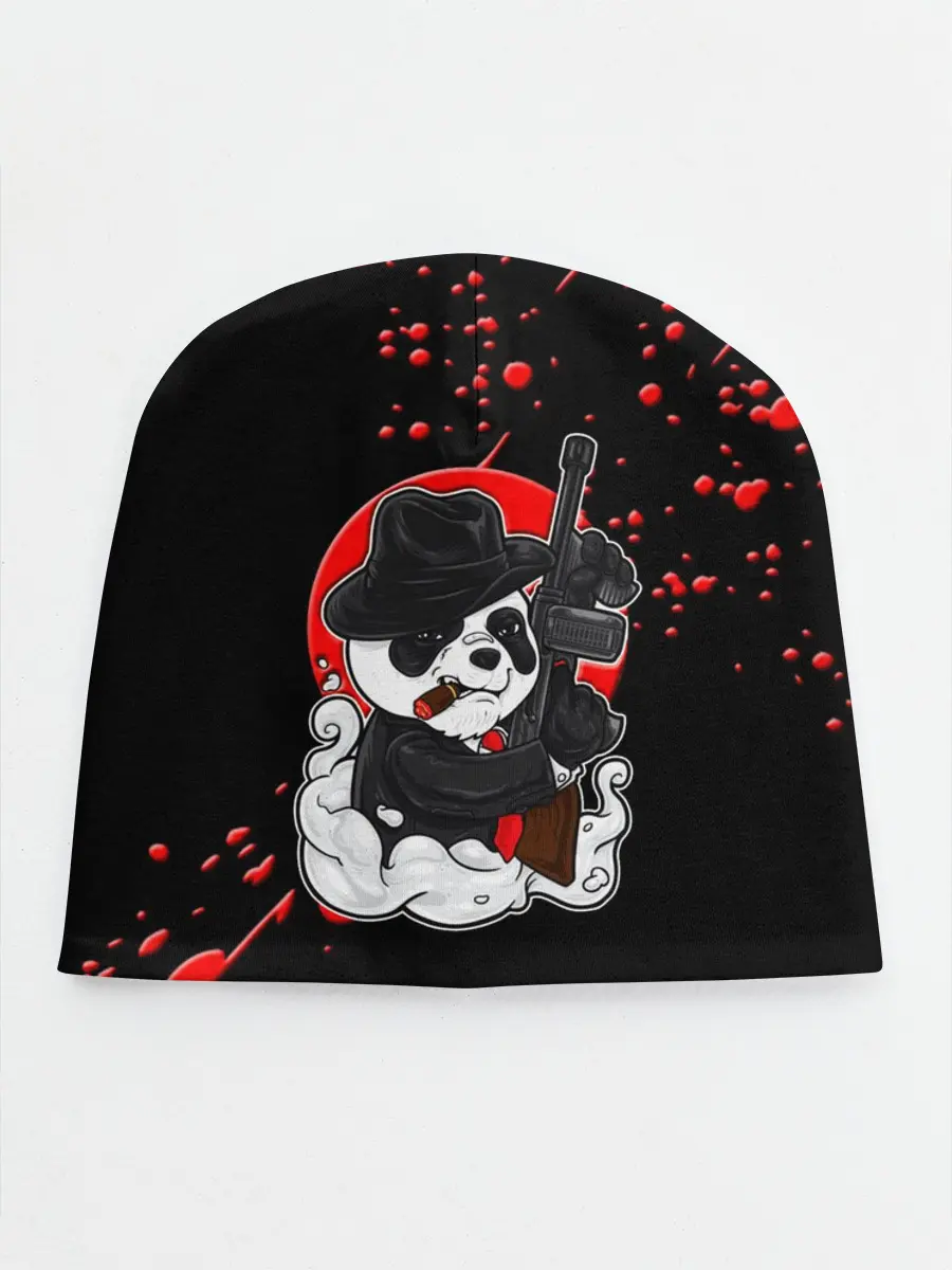 Детская шапка / Панда Мафиози