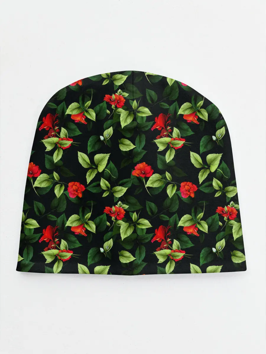 Детская шапка / Цветочный сад