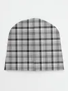Детская шапка / Черная клеточка