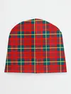 Детская шапка / Клетка красная