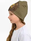 Детская шапка / Золотой лев на кресте