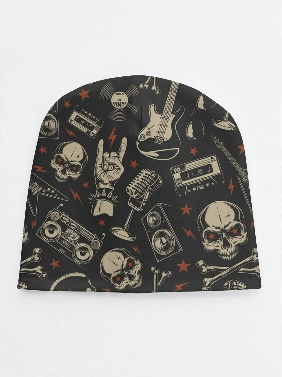 Детская шапка / Spotify Рок Черепа