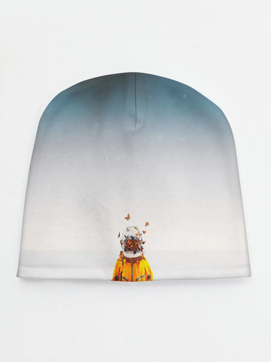 Детская шапка / КОСМОНАВТ В МОРЕ