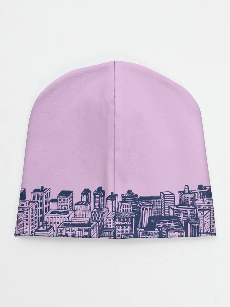 Детская шапка / город