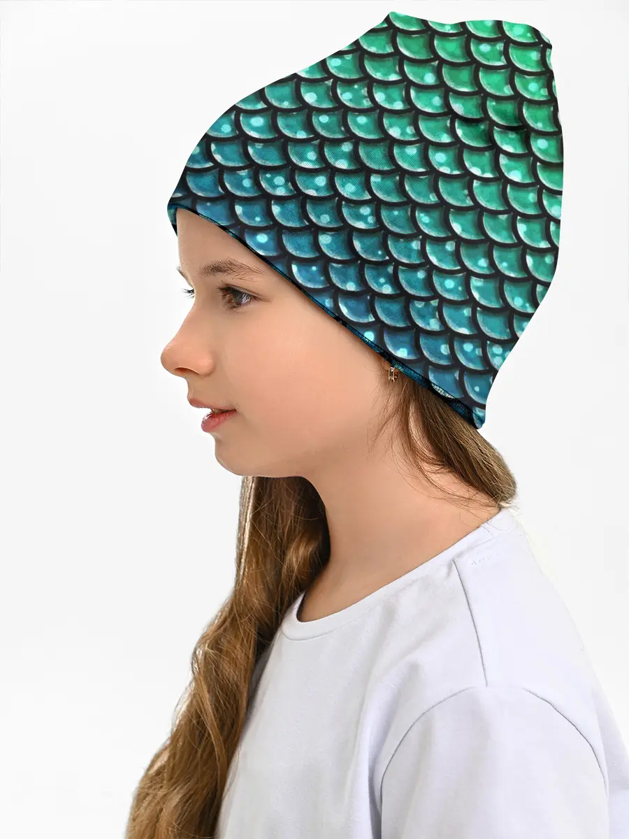 Детская шапка / Змеиная кожа