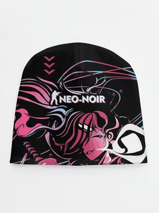 Детская шапка / cs:go - Neo-Noir | Неонуар