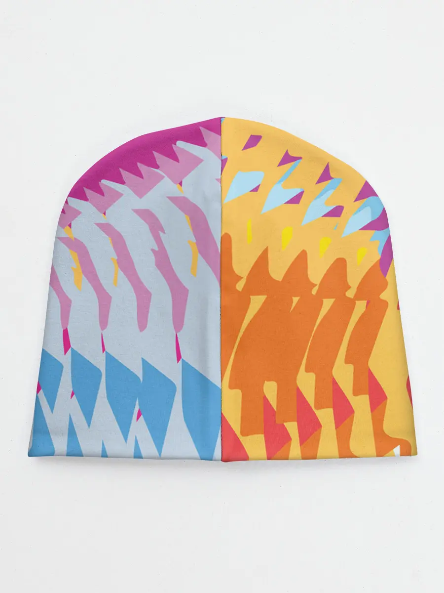 Детская шапка / Акварельный лев