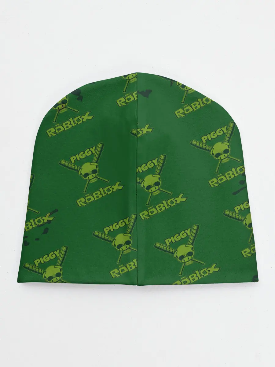 Детская шапка / Свинка Пигги из Roblox